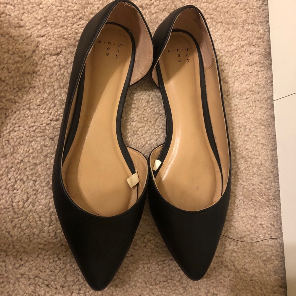 Black flats